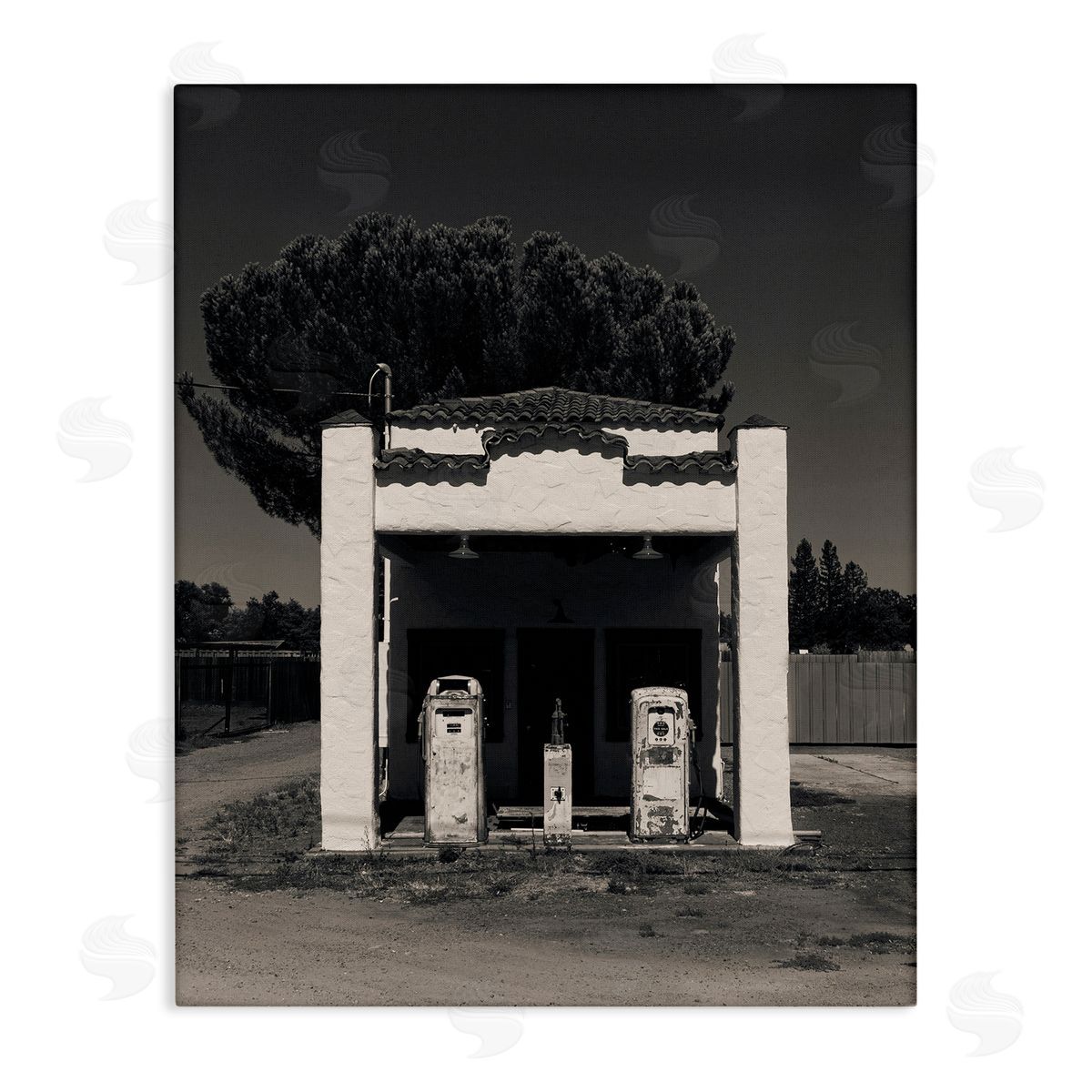 Dan Katz | Ancient Service Station Photograph