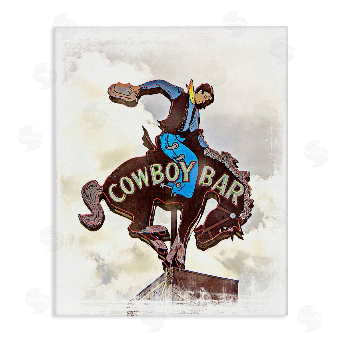 Jerry Cowherd | Cowboy Bar Sign
