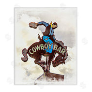 Jerry Cowherd | Cowboy Bar Sign