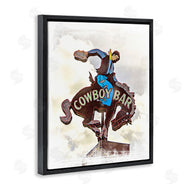 Jerry Cowherd | Cowboy Bar Sign