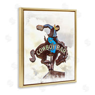 Jerry Cowherd | Cowboy Bar Sign
