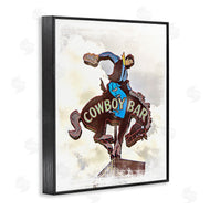 Jerry Cowherd | Cowboy Bar Sign