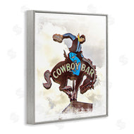 Jerry Cowherd | Cowboy Bar Sign