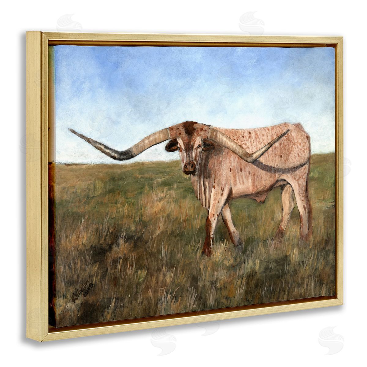 Kathy Winkler  | Cattle with Beautiful Horns