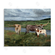 Kathy Winkler  | Longhorn Cattle Trio