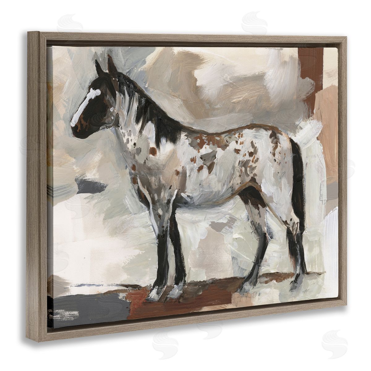 Victoria Barnes | Expressionist Earthy Horse Portrait