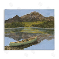 Michael Willett | Alpine Lake with Canoe