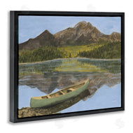 Michael Willett | Alpine Lake with Canoe