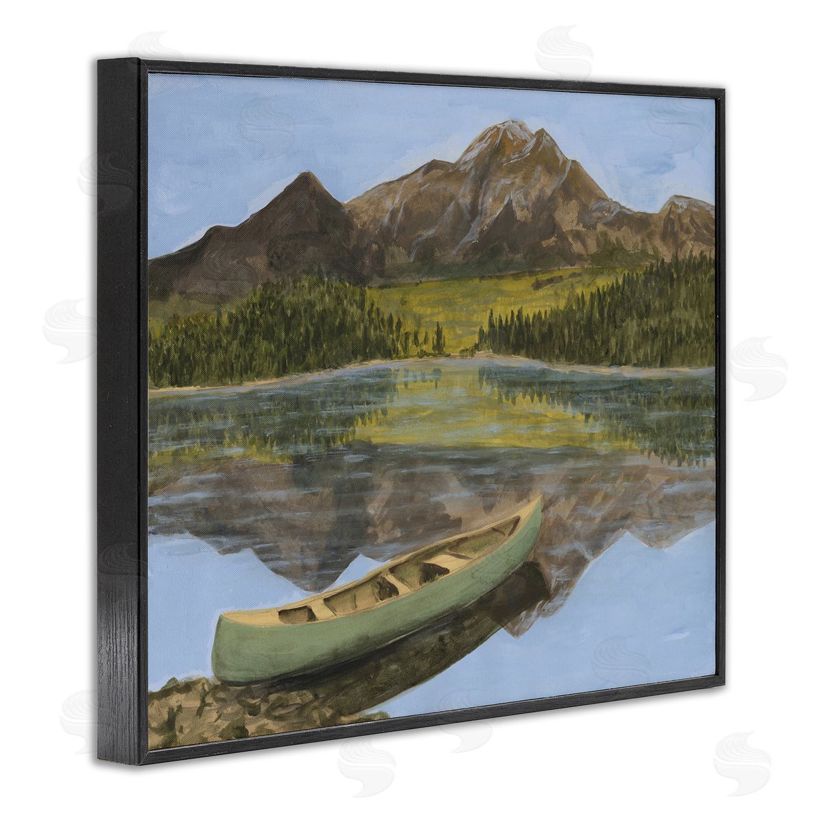 Michael Willett | Alpine Lake with Canoe