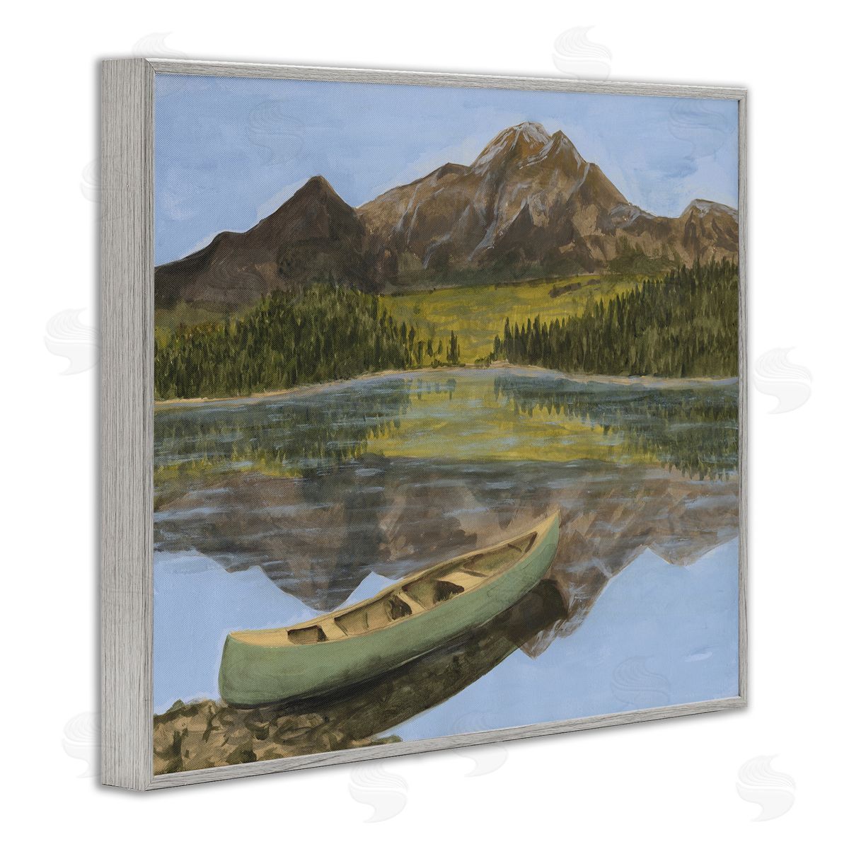 Michael Willett | Alpine Lake with Canoe