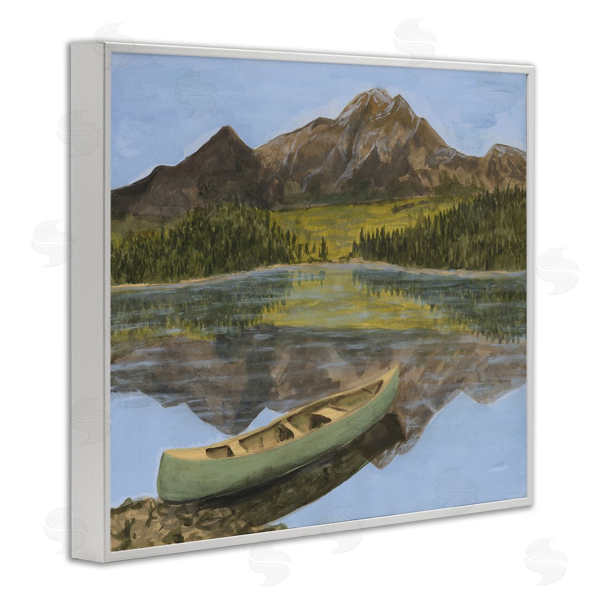 Michael Willett | Alpine Lake with Canoe