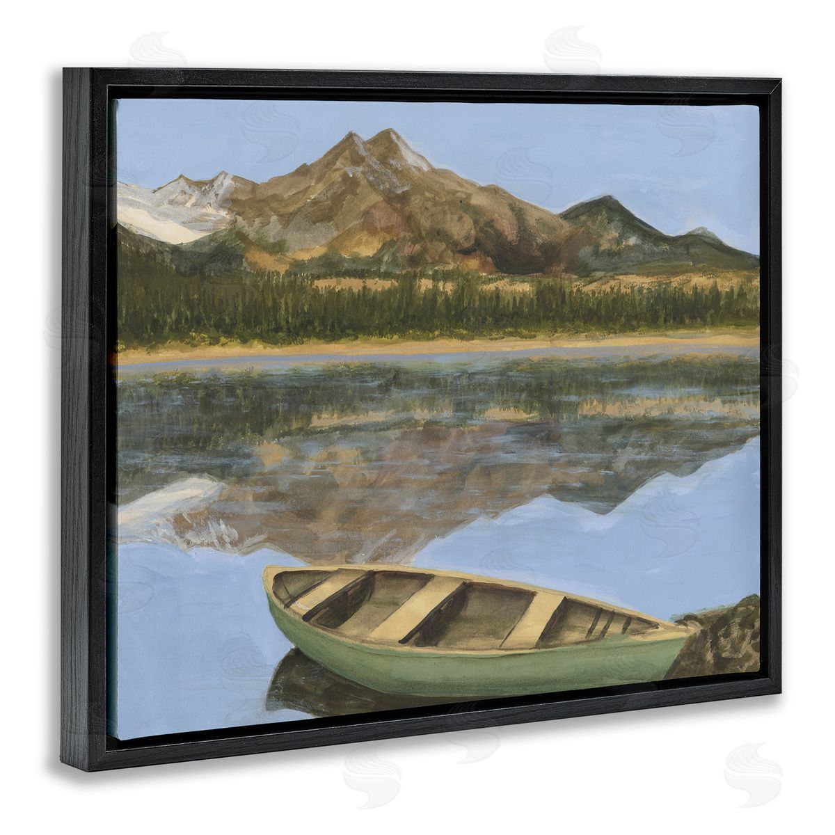 Michael Willett | Alpine Lake Canoe View