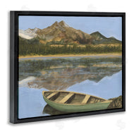 Michael Willett | Alpine Lake Canoe View