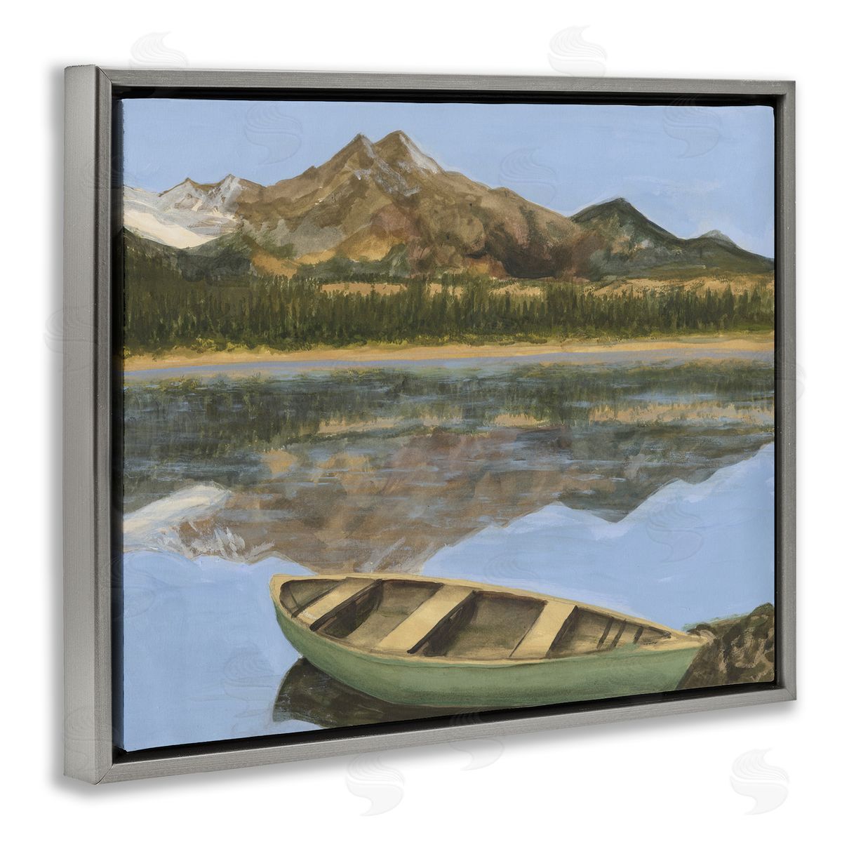 Michael Willett | Alpine Lake Canoe View