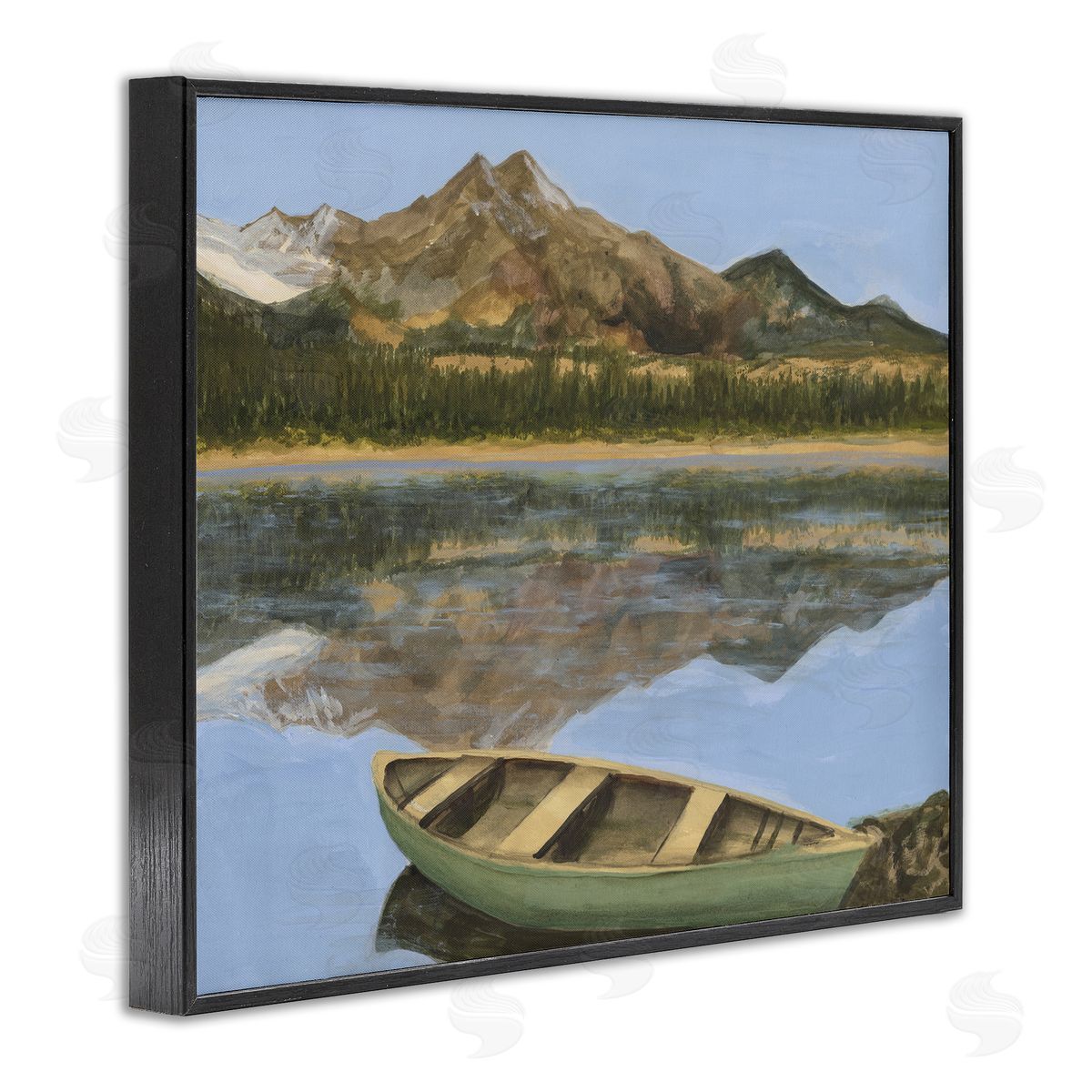 Michael Willett | Alpine Lake Canoe View