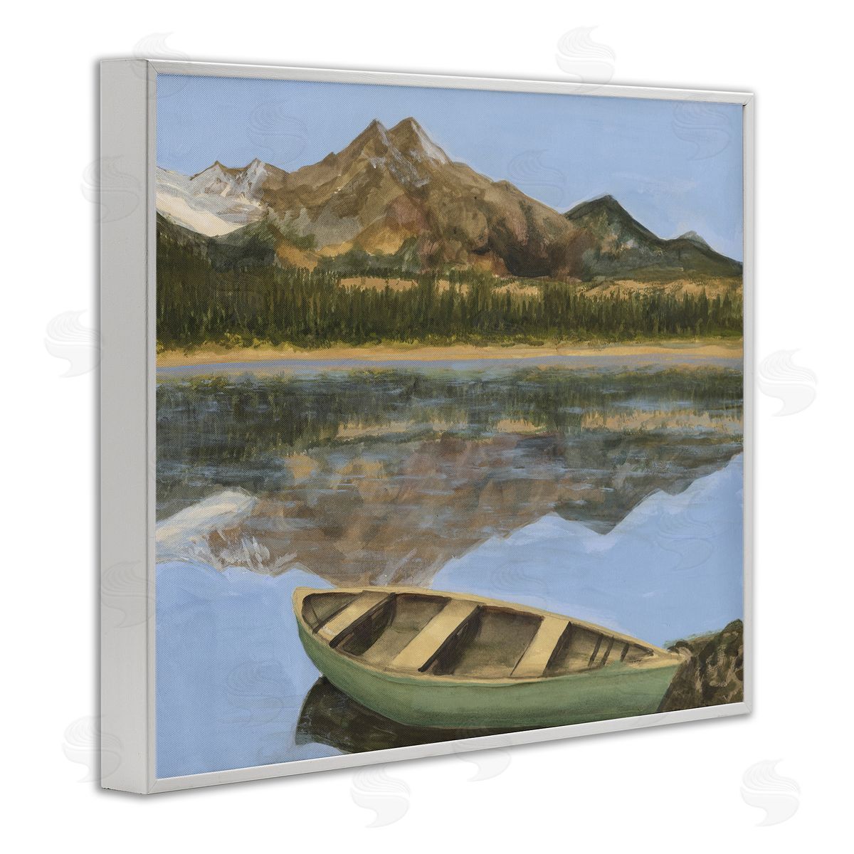 Michael Willett | Alpine Lake Canoe View
