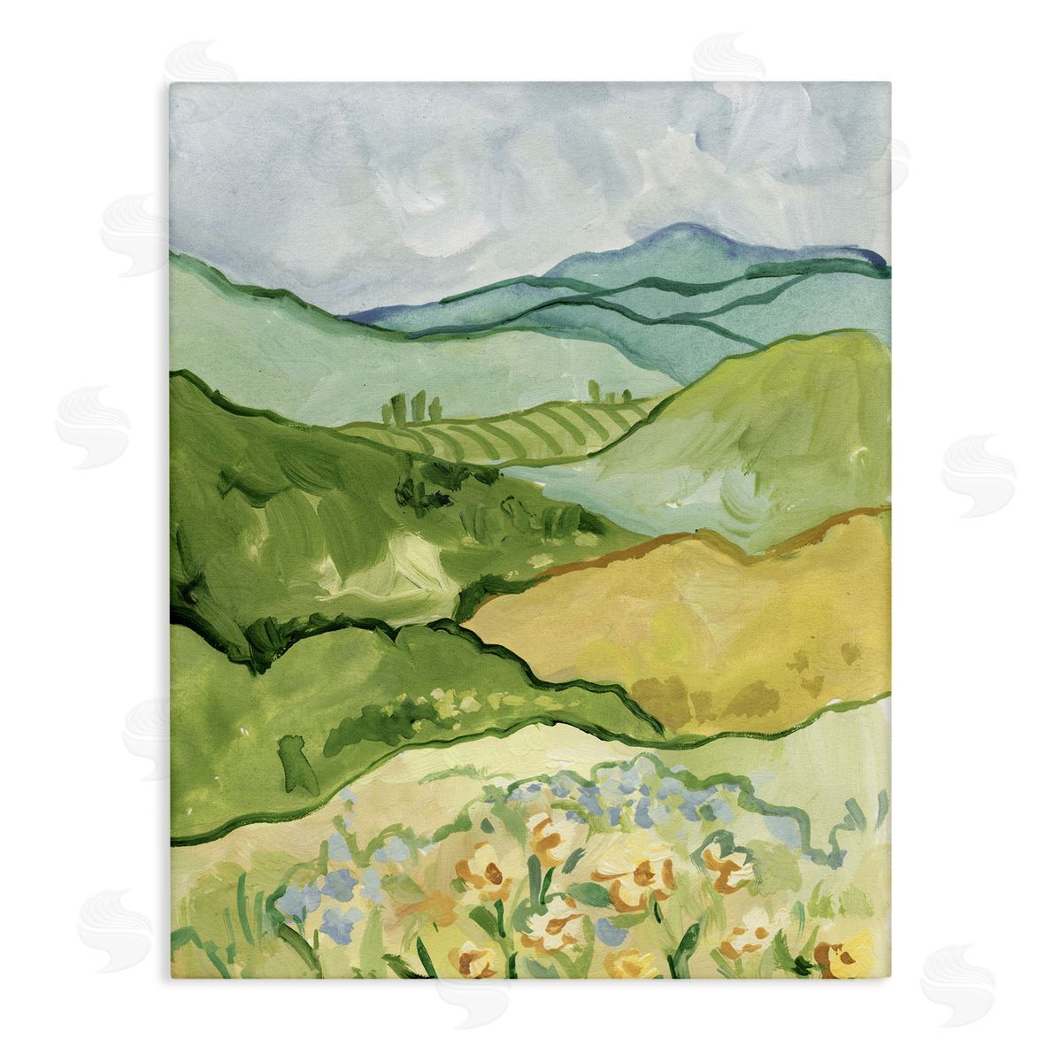 Victoria Barnes | Green Meadow Rolling Hills