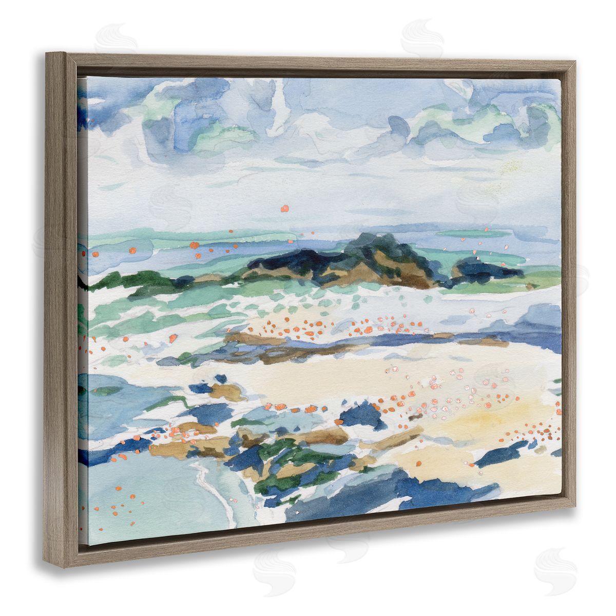 Melissa Wang | Shoreline Dreams Abstraction