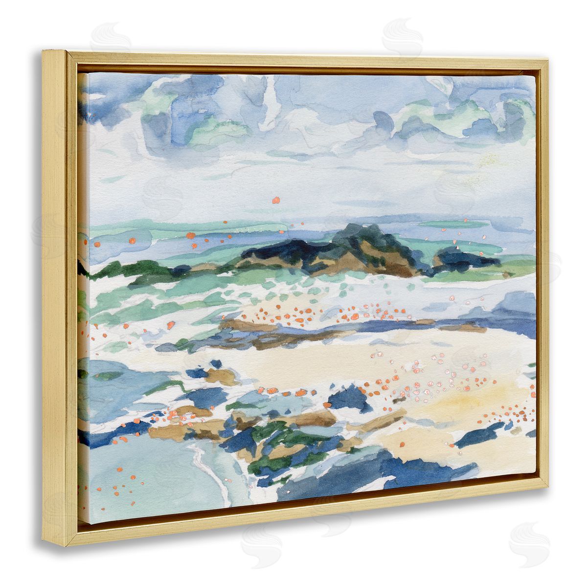 Melissa Wang | Shoreline Dreams Abstraction