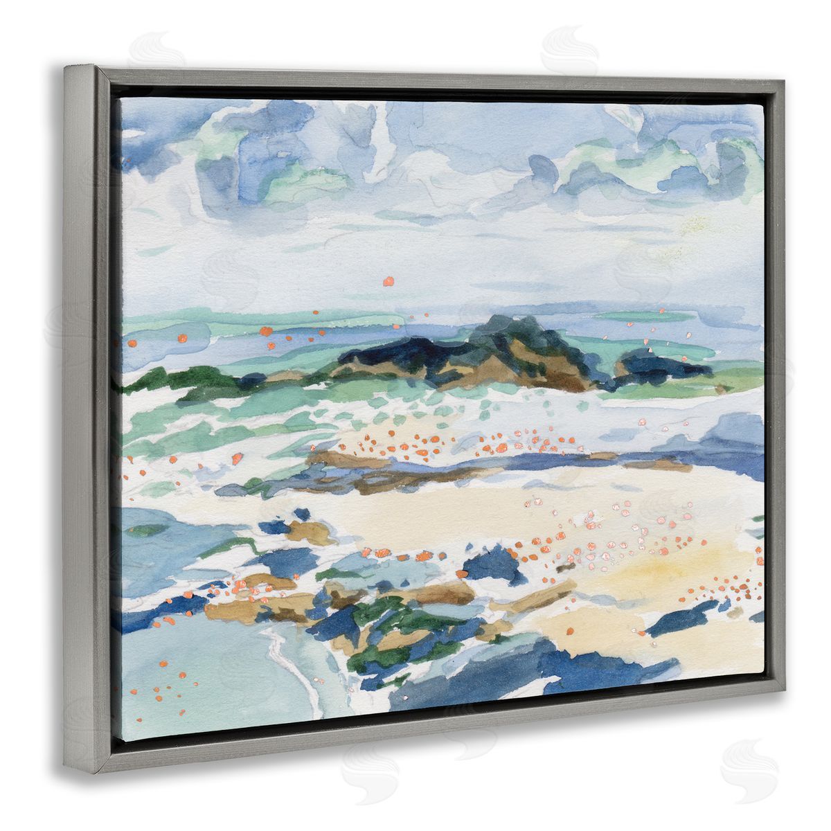 Melissa Wang | Shoreline Dreams Abstraction