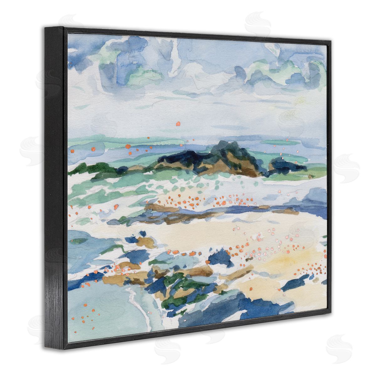 Melissa Wang | Shoreline Dreams Abstraction