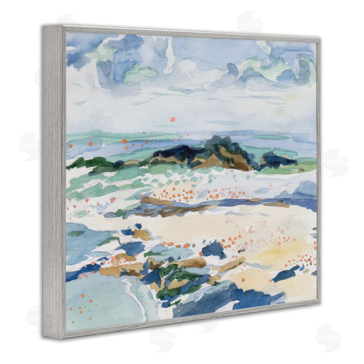 Melissa Wang | Shoreline Dreams Abstraction