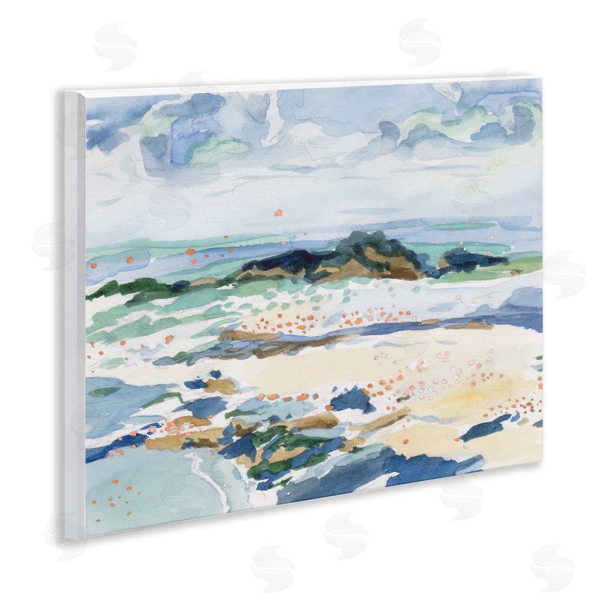Melissa Wang | Shoreline Dreams Abstraction