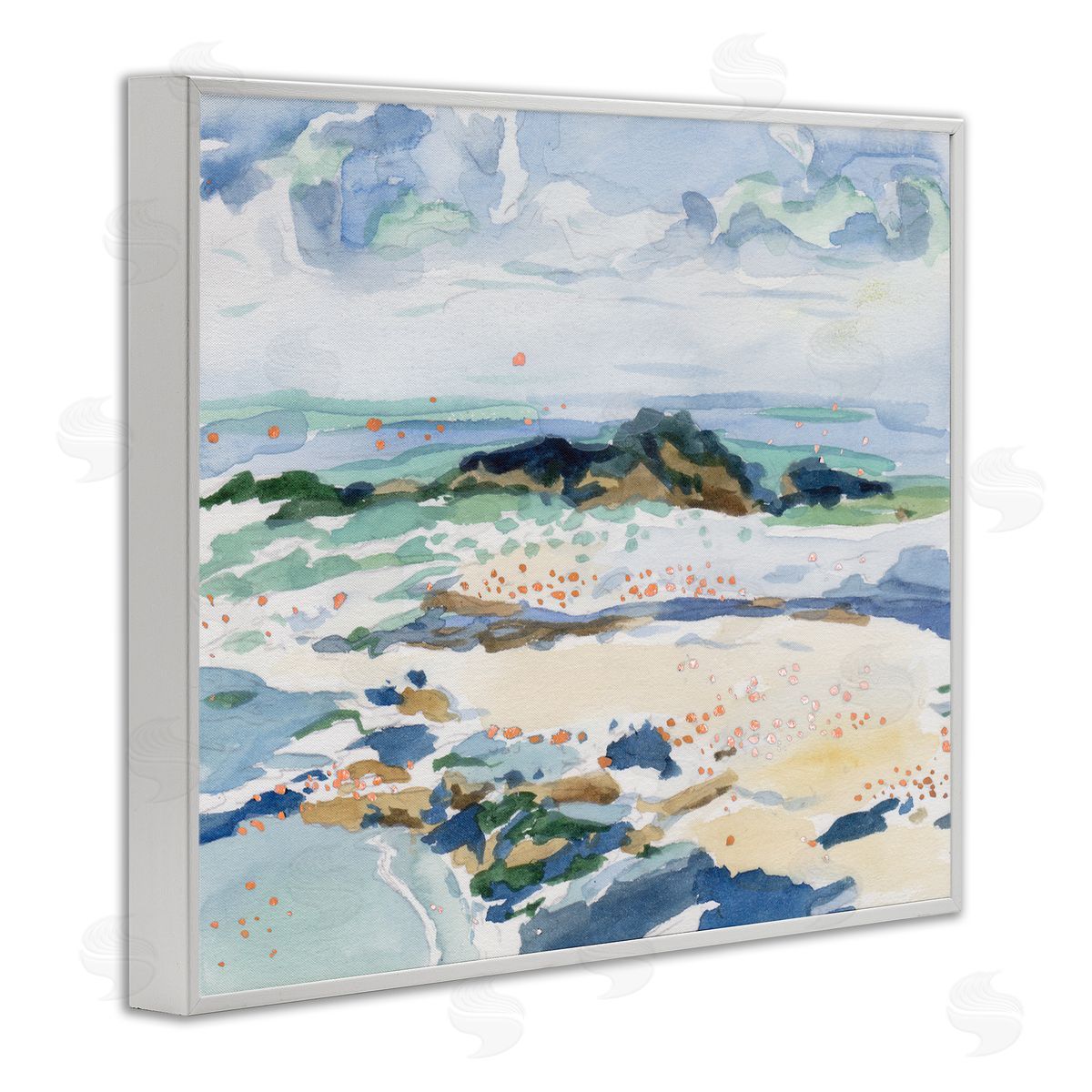 Melissa Wang | Shoreline Dreams Abstraction