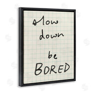 Victoria Barnes | Slow Down Be Bored