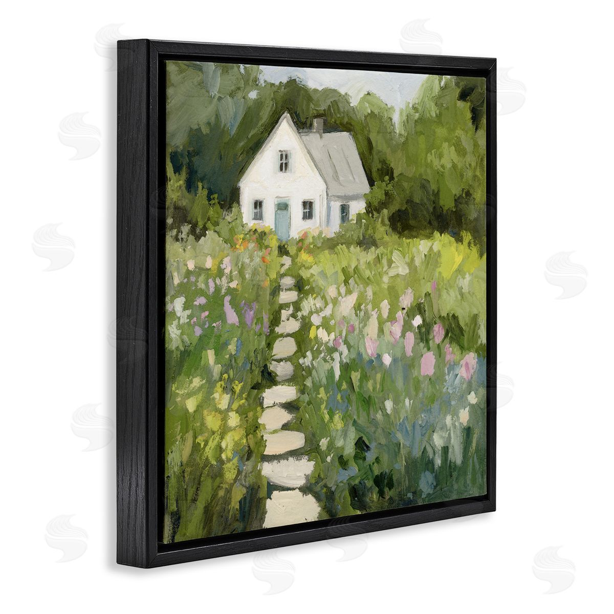 Victoria Barnes | Abstract Cottage on Hill