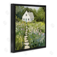 Victoria Barnes | Abstract Cottage on Hill