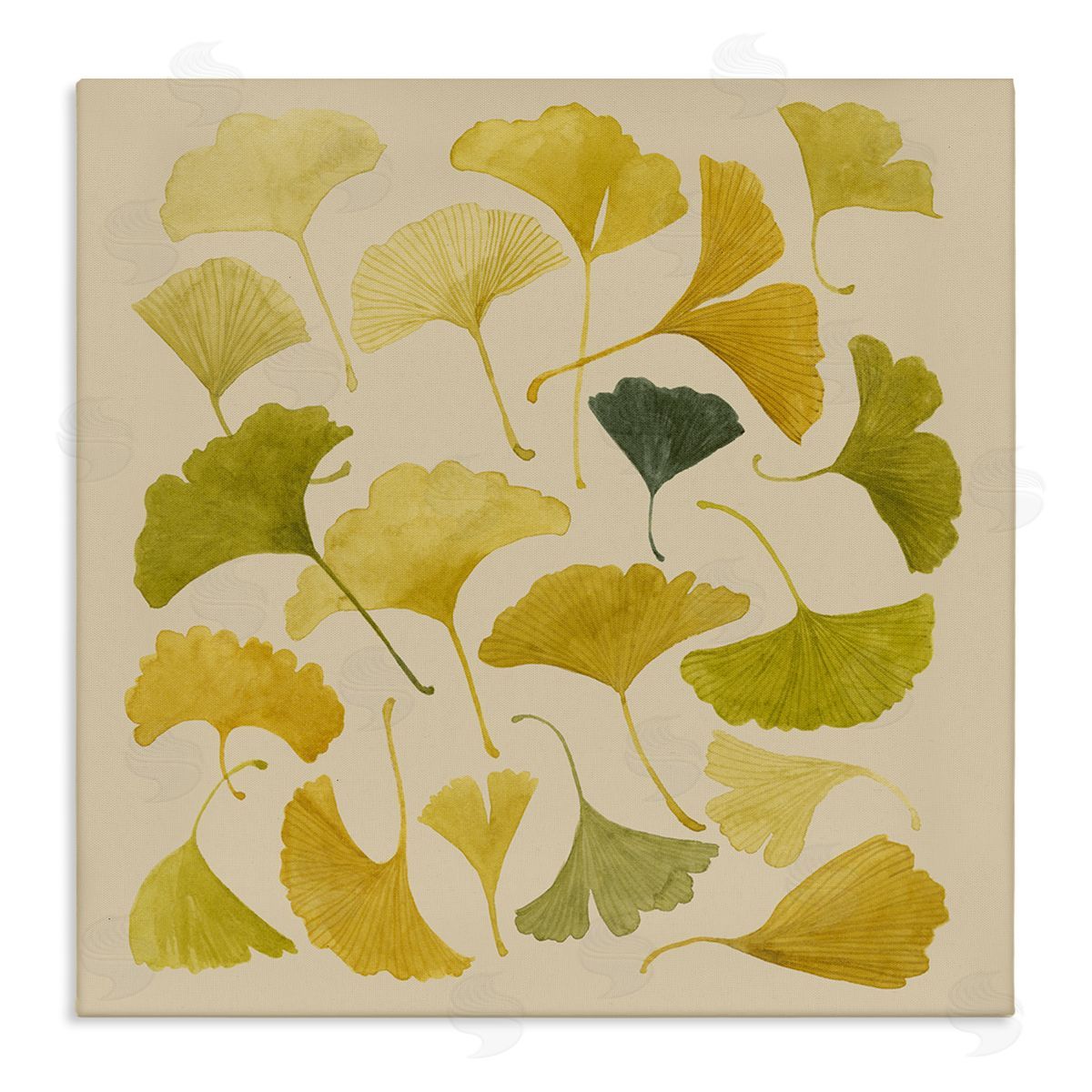Grace Popp | Ginkgo Leaves Yellow Green