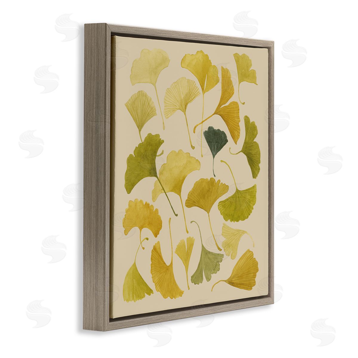 Grace Popp | Ginkgo Leaves Yellow Green