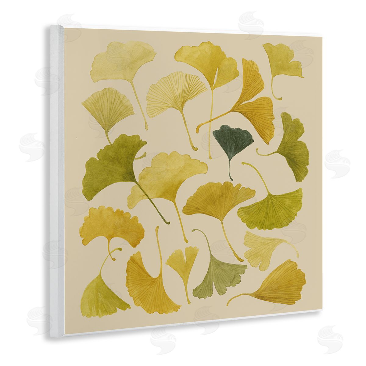 Grace Popp | Ginkgo Leaves Yellow Green