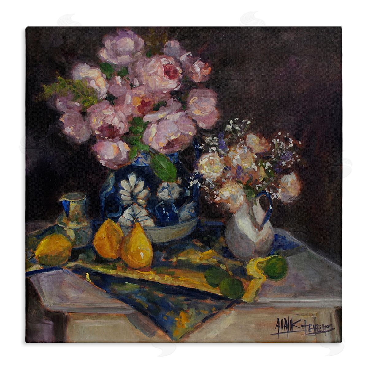 Allayn Stevens | Moody Blossoms Still Life