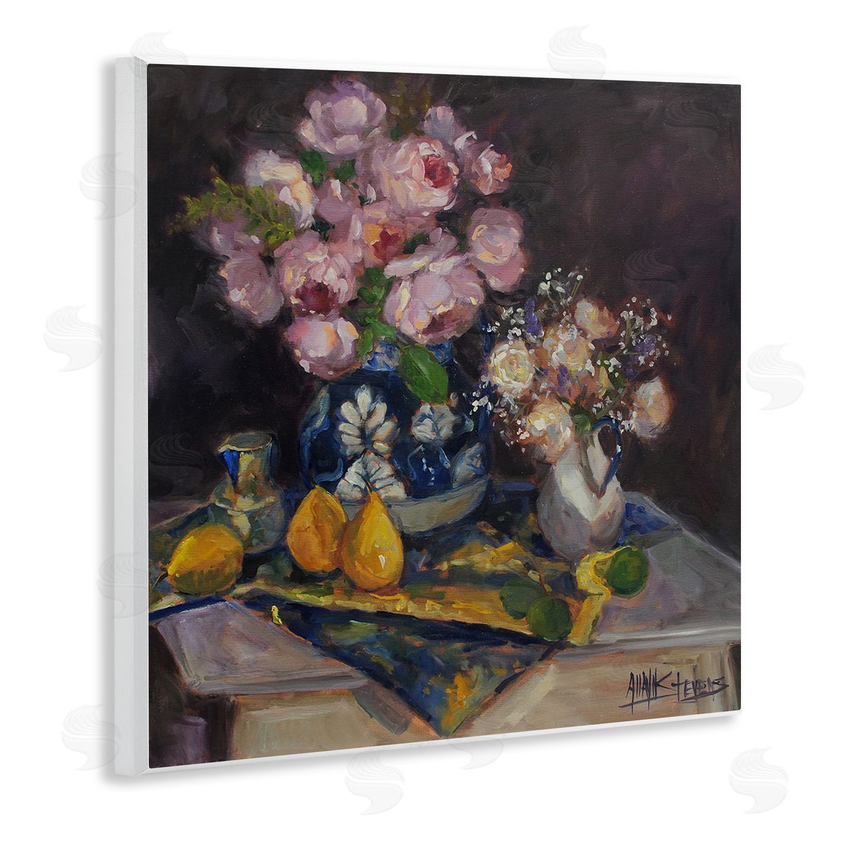 Allayn Stevens | Moody Blossoms Still Life