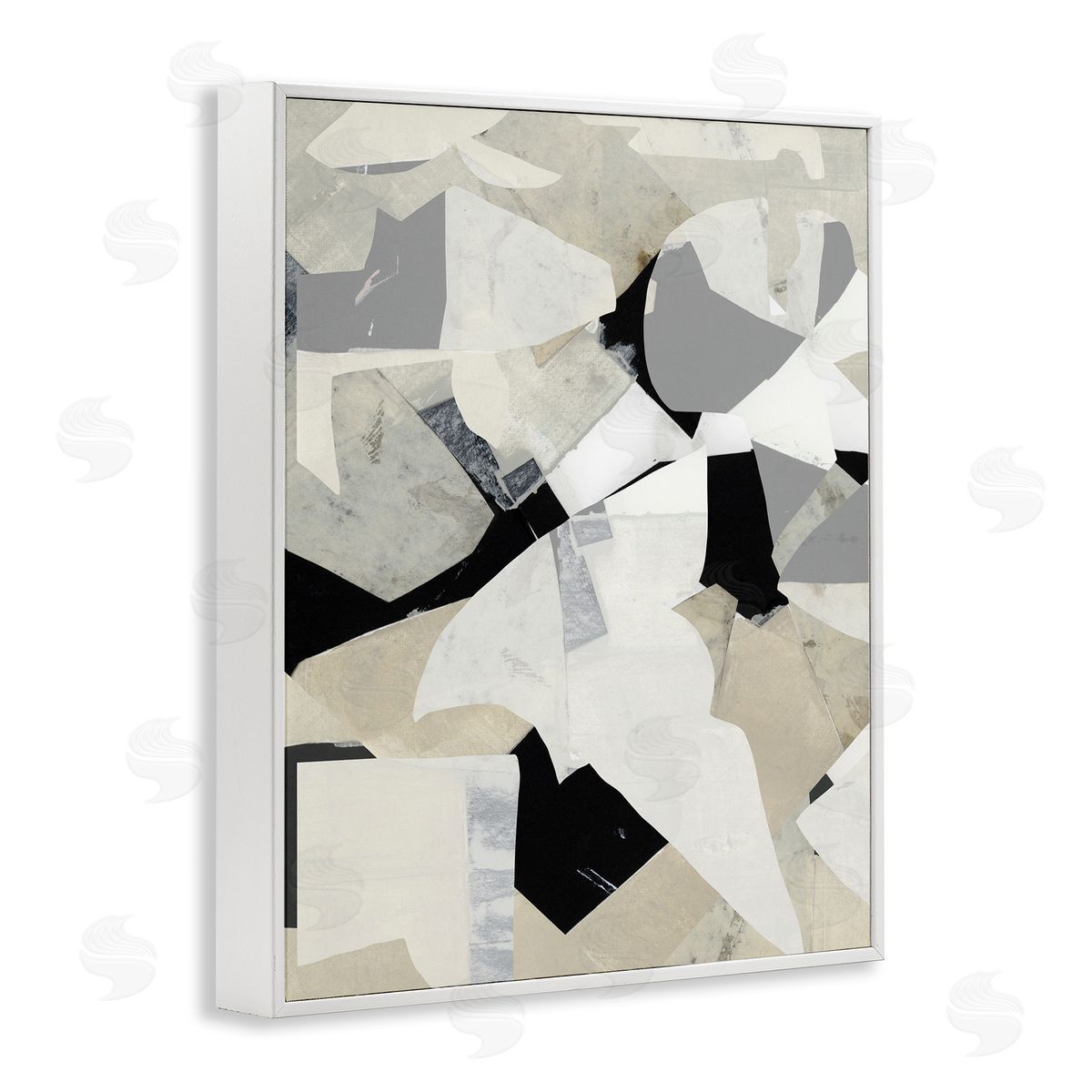 Cartissi | Geometric Monochrome Falls