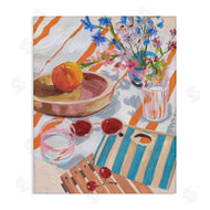 Melissa Wang | Tangerine Tides Beach Blanket