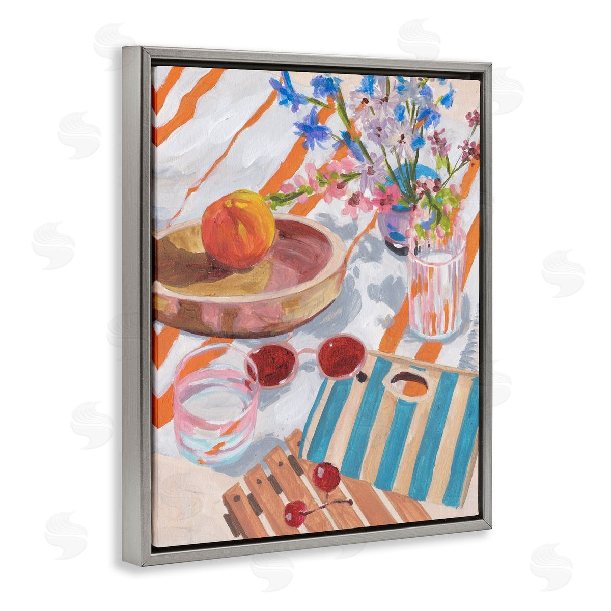 Melissa Wang | Tangerine Tides Beach Blanket