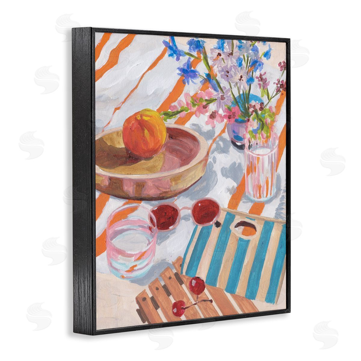 Melissa Wang | Tangerine Tides Beach Blanket