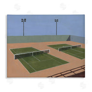 Michael Willett | Tennis Court Landscape