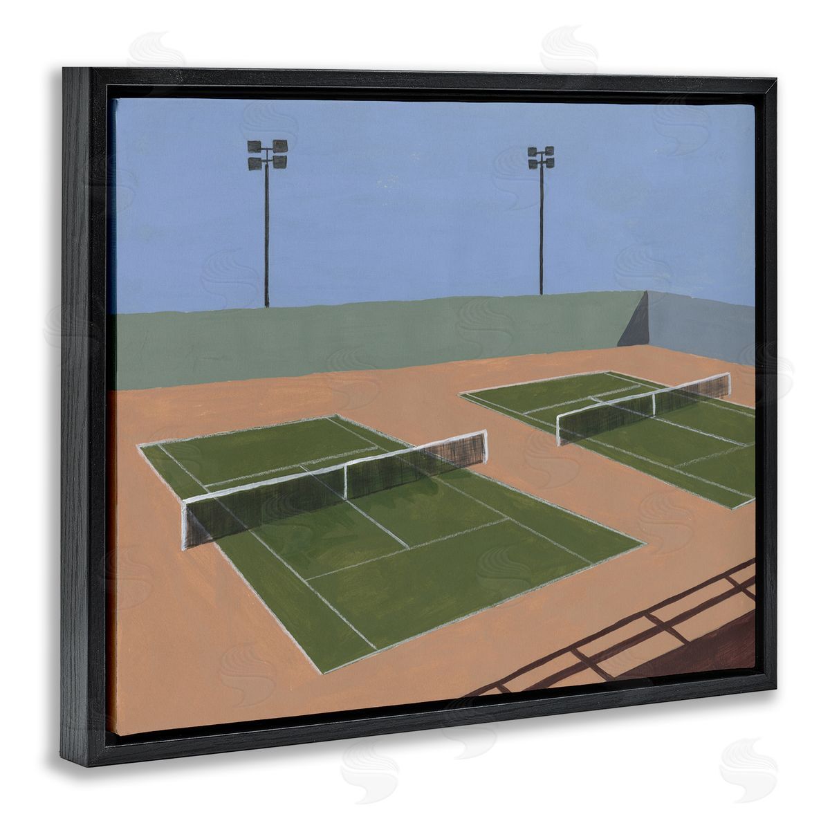 Michael Willett | Tennis Court Landscape