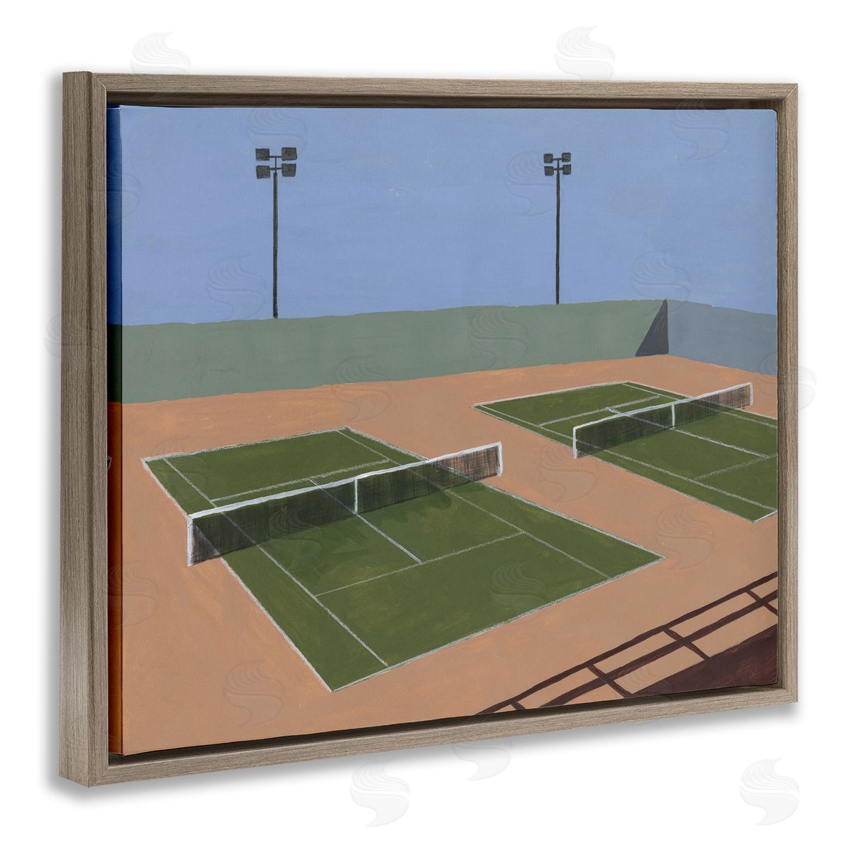 Michael Willett | Tennis Court Landscape