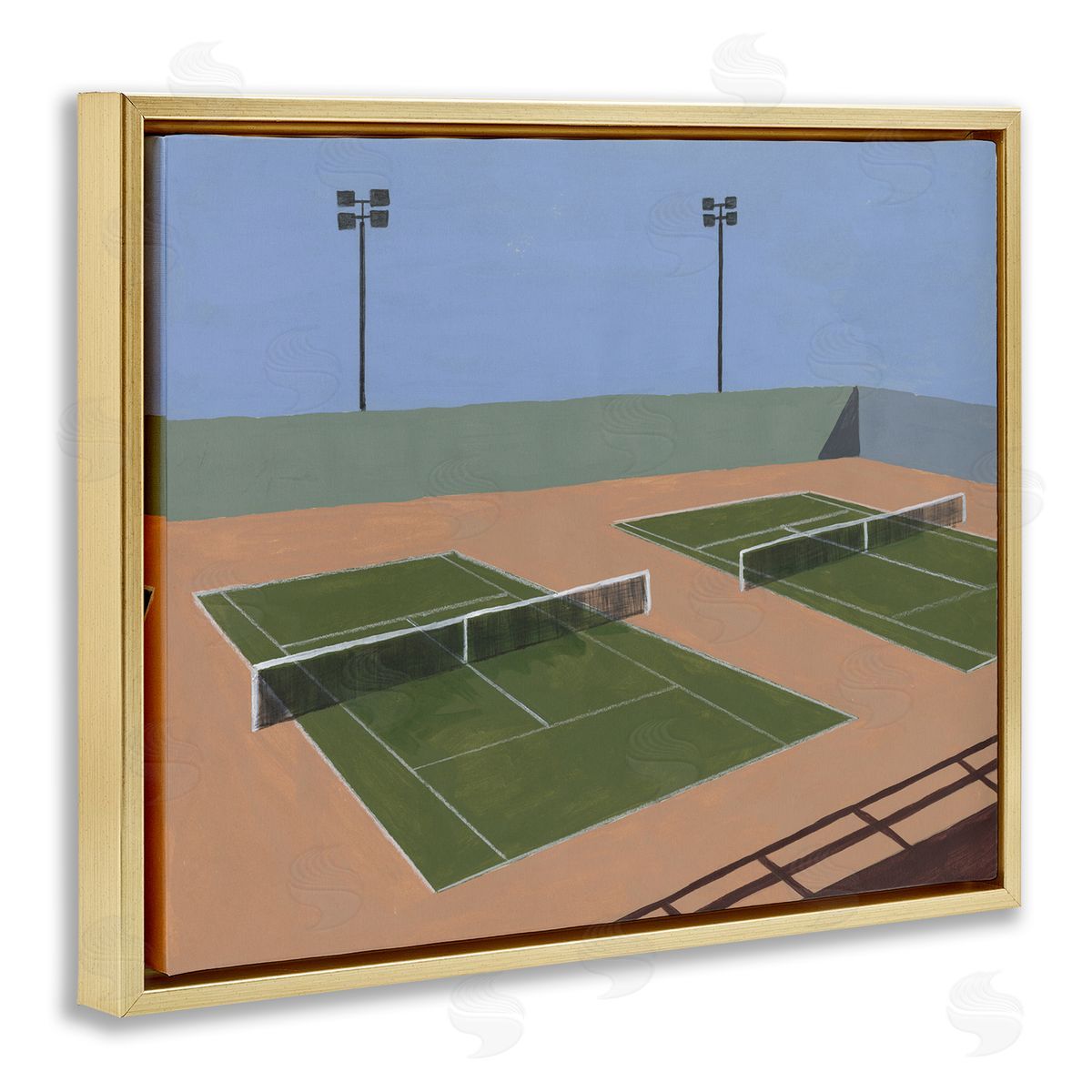 Michael Willett | Tennis Court Landscape