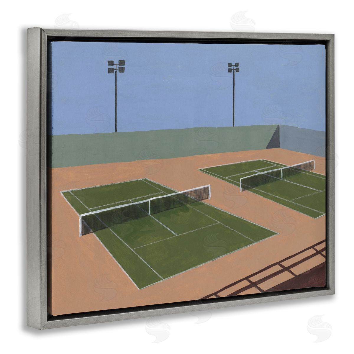 Michael Willett | Tennis Court Landscape