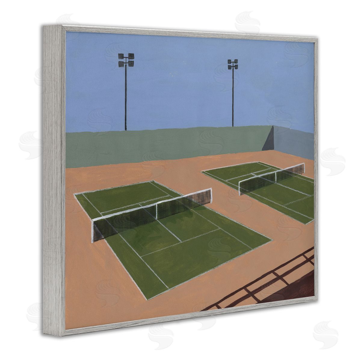 Michael Willett | Tennis Court Landscape