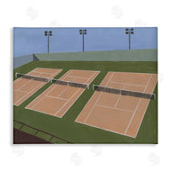 Michael Willett | Tennis Courts View