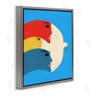 Carrie Cantwell | Peaceful Dove with Faces