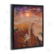 Vincent Hie | Astronaut Riding The Wave