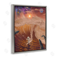 Vincent Hie | Astronaut Riding The Wave